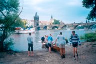 Wasserung in Prag