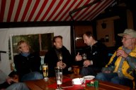 Lagebesprechung im Gasthaus Weserstein